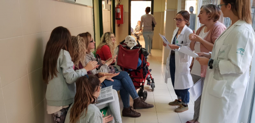 El Centro de Salud de Churriana de la Vega promueve el lavado de manos para reducir el contagio de enfermedades