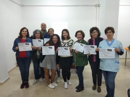 La Unidad de Gestión Clínica de Alhama de Granada finaliza su primer Grupo Socioeducativo (GRUSE)