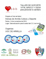 Talleres de Soporte Vital Básico y Desfibrilación del Centro de Salud de Armilla