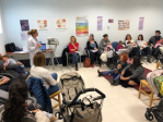 Profesionales de la UGC de Maracena  realizan  talleres dirigidos a mujeres embarazadas y madres lactantes del municipio