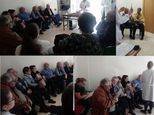 Enfermeras del Centro de Salud de Gran Capitán  realizan sesiones formativas de Educación Terapéutica en pacientes diabéticos.