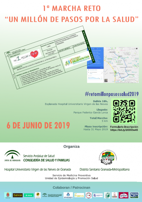 MARCHA RETO “UN MILLÓN DE PASOS POR LA SALUD”