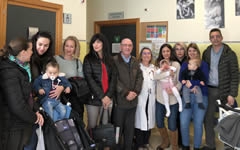 El Centro de Salud de Ogijares, alberga de forma permanente una exposición fotográfica sobre Crianza y lactancia respetuosa