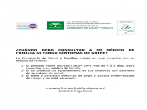 INICIO "12 meses, 12 causas: prescibiendo salud" U.A. CHURRIANA DE LA VEGA