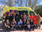 Jornadas de salud del Centro de Salud Casería de Montijo en el colegio Santa Cristina de la zona Norte de Granada