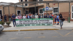 Concentración en el Centro de Salud de Atarfe en repulsa por la agresión sufrida por uno de sus profesionales