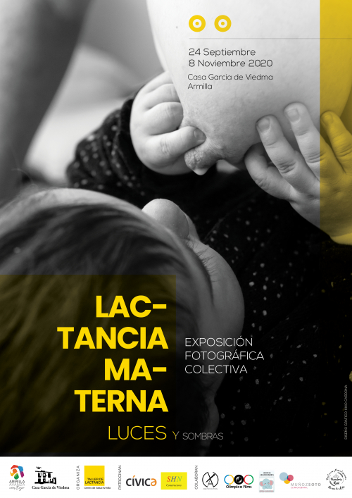 El Centro de Salud de Armilla organiza la exposición fotográfica colectiva “Lactancia materna: luces y sombras”