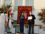 El Ayuntamiento de Santa Fe homenajea a los profesionales del Centro de Salud Santa Fe por la labor realizada durante el estado de alarma
