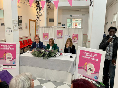 Los Centros de Salud de Almanjáyar, Cartuja y Casería de Montijo adscritos al Distrito Sanitario Granada-Metropolitano, participan en las V Jornadas de Salud Comunitaria de la zona Norte de la capital