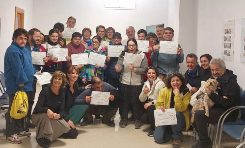 La Asociación Vale, a favor de personas con discapacidad, se suma a la iniciativa de Salud ‘Por un millón de pasos’