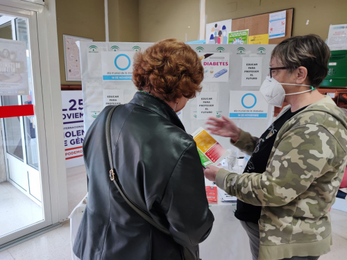EL CENTRO DE SALUD DE ZAIDÍN SUR CELEBRA EL DIA MUNDIAL DE LA DIABETES