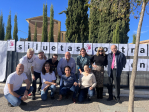 Acción de sensibilización contra la violencia de género bajo el lema: “Siluetas contra la violencia”