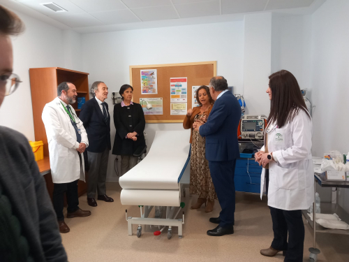 Catalina García destaca la inversión de 500.000 euros en la remodelación de las Urgencias de Huétor Tájar