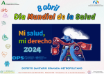 7 de Abril, Día Mundial de la Salud con el lema: "Mi salud, mi derecho"