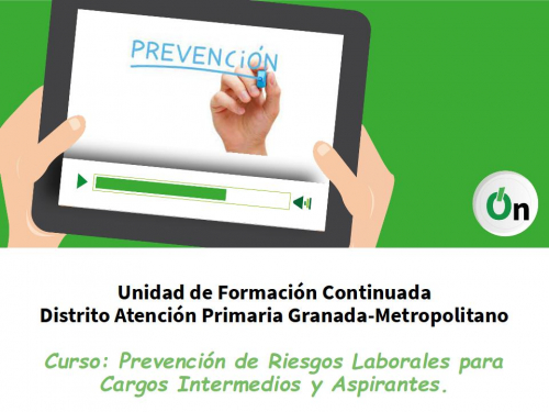 CURSO PREVENCIÓN DE RIESGOS LABORALES PARA CARGOS INTERMEDIOS Y ASPIRANTES (Ed. 5)