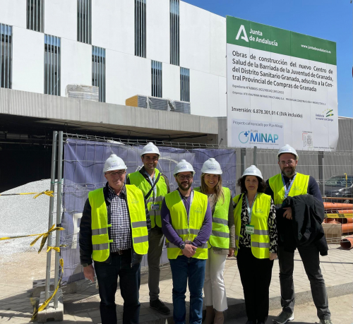 Avanzan las obras del nuevo centro de salud Barriada de la Juventud