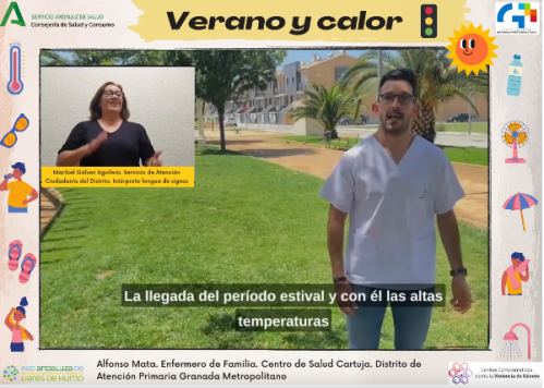 CONSEJOS GENERALES FRENTE AL CALOR. PROTÉGETE DEL CALOR Y CUIDA DE LOS TUYOS