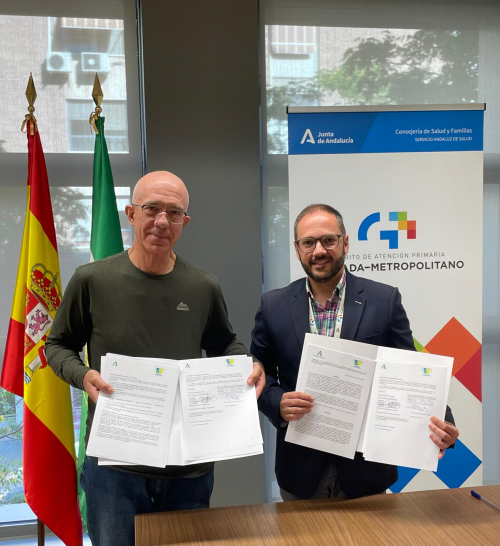 El Distrito Granada-Metropolitano suscribe el primer Convenio de colaboración con la Federación Plataforma de Asociaciones de Pacientes de Granada en Materia de Voluntariado