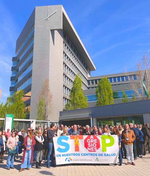 El Distrito Granada-Metropolitano se manifiesta con motivo del Día Europeo Contra las Agresiones