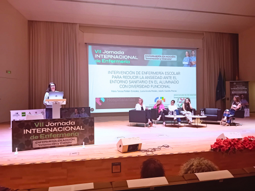Una enfermera granadina, premiada en la VII Jornada Internacional de Enfermería