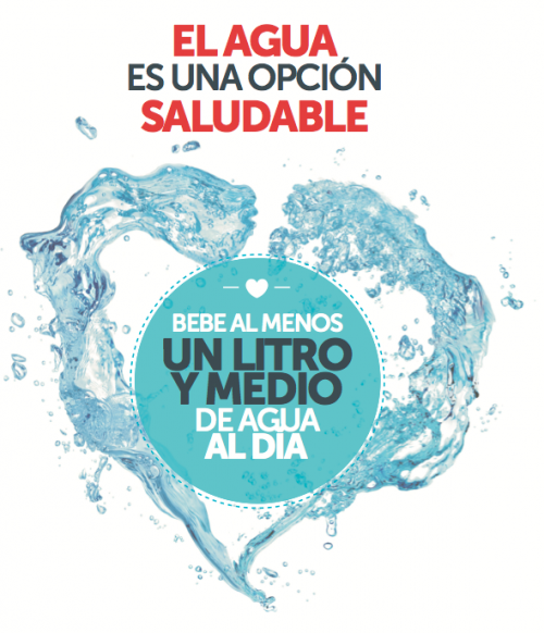 El Distrito Sanitario Granada Metropolitano promueve el consumo de agua como opción saludable en el entorno laboral