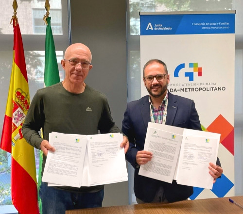 El Distrito Granada-Metropolitano prorroga el convenio con la Federación Plataforma de Asociaciones de Pacientes de Granada